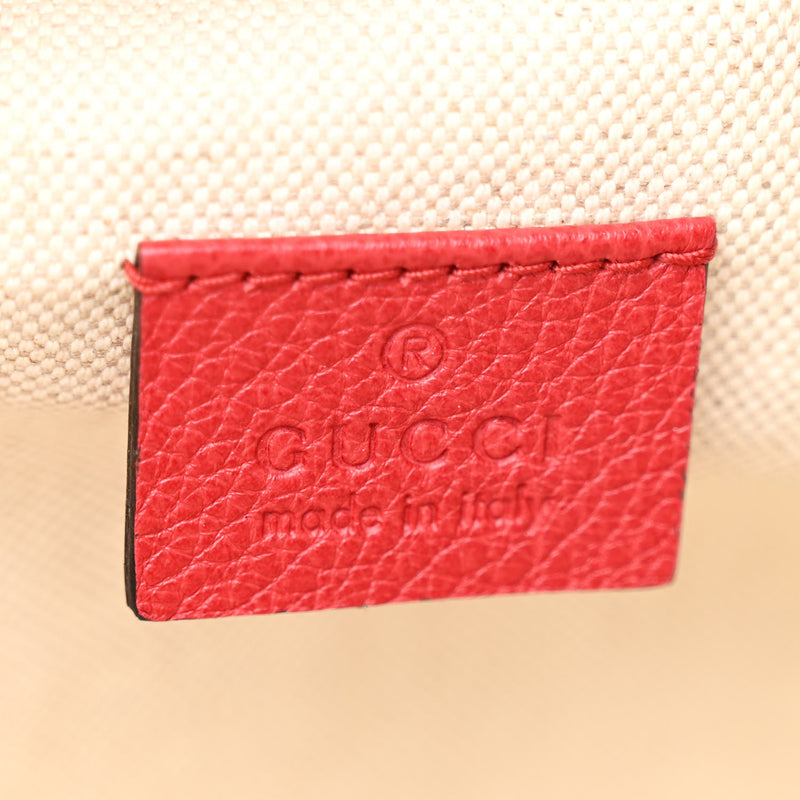 Gucci Grained Calfskin Logo Belt Bag