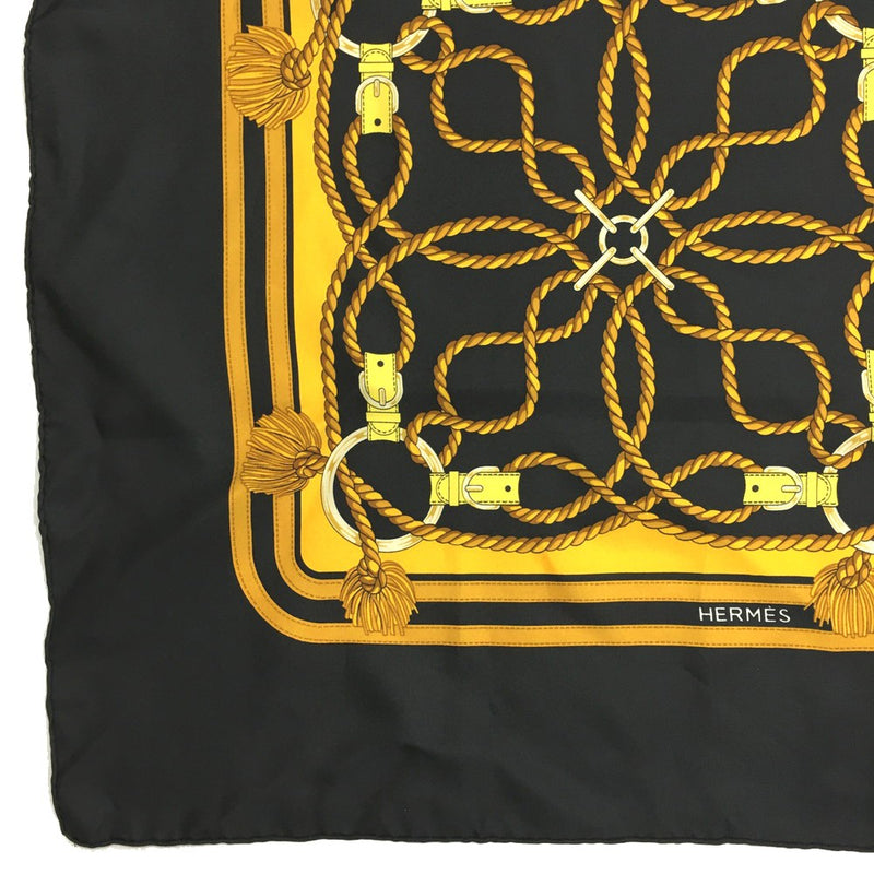 Hermes Rope Pattern Carre 90 Silk Scarf