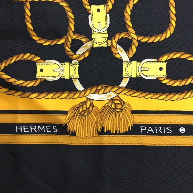 Hermes Rope Pattern Carre 90 Silk Scarf