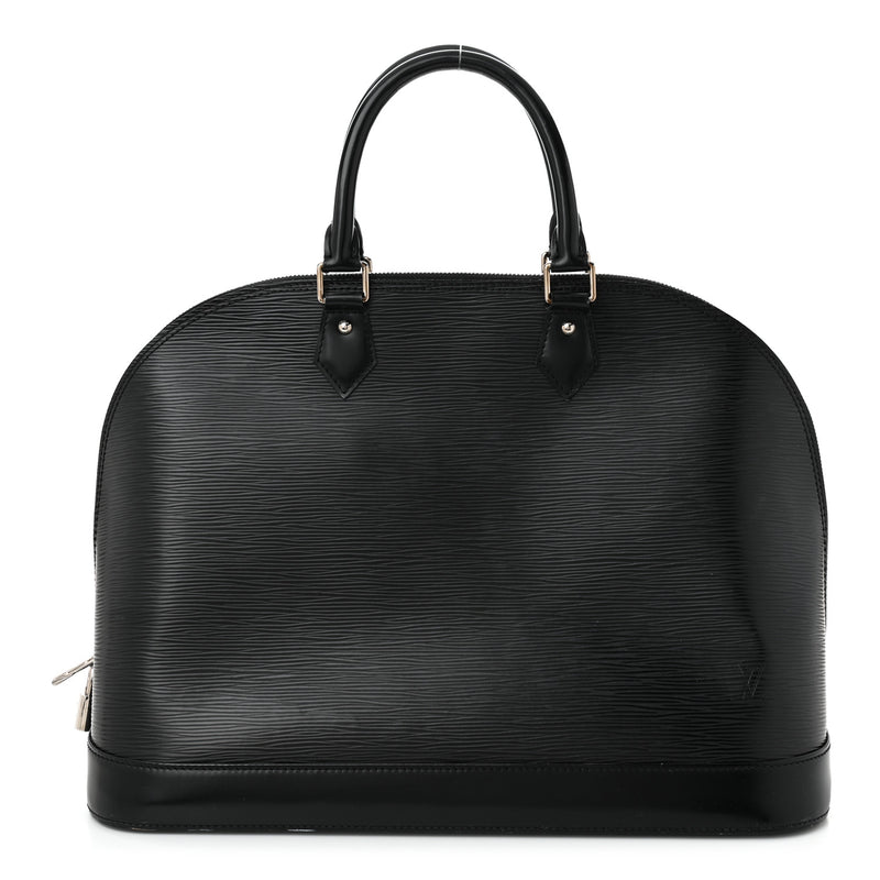 Louis Vuitton Epi Alma Gm Black