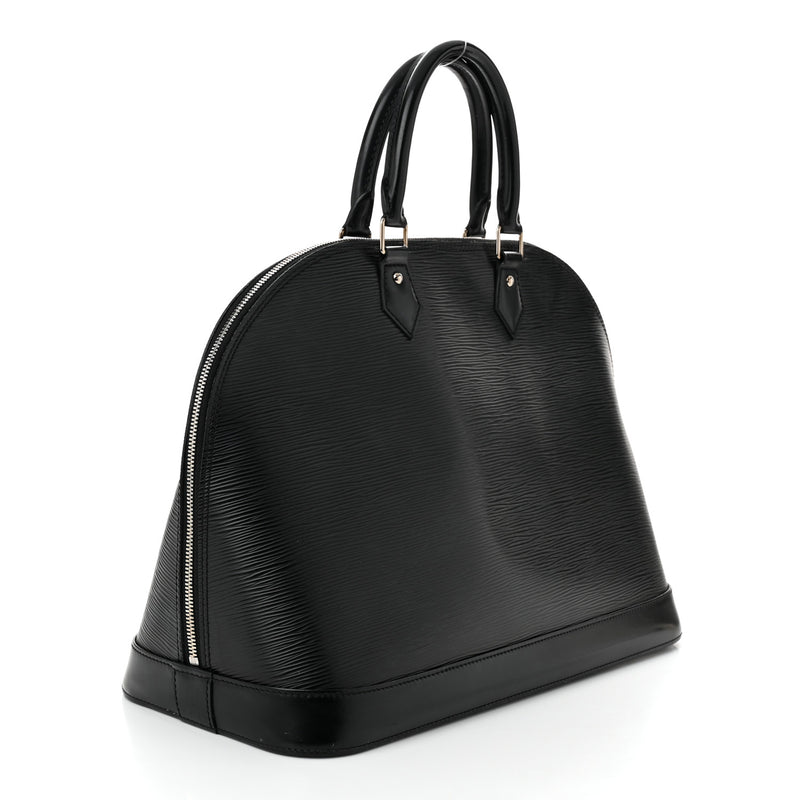 Louis Vuitton Epi Alma Gm Black