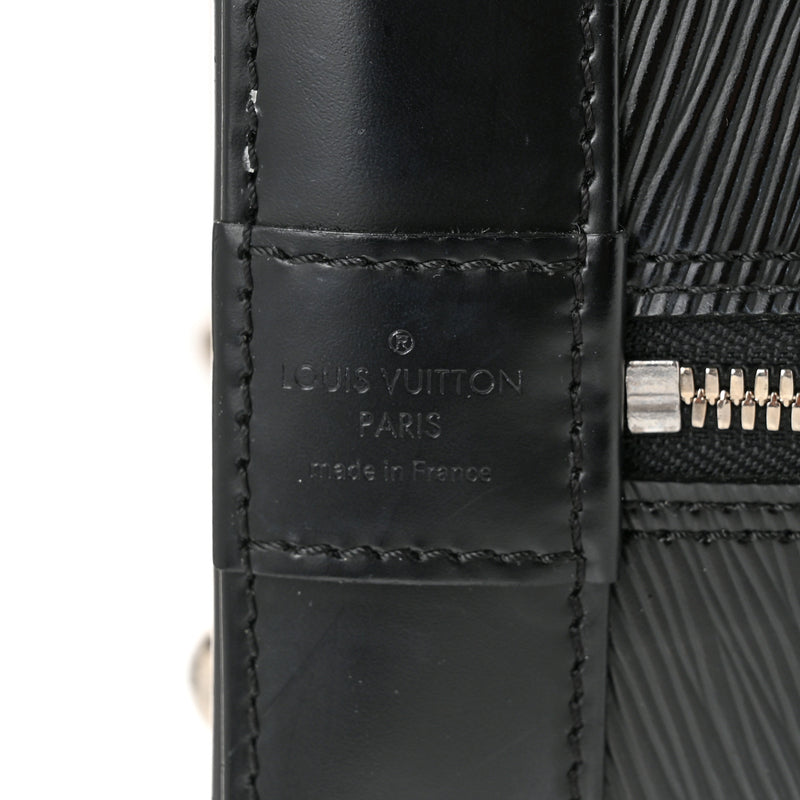 Louis Vuitton Epi Alma Gm Black