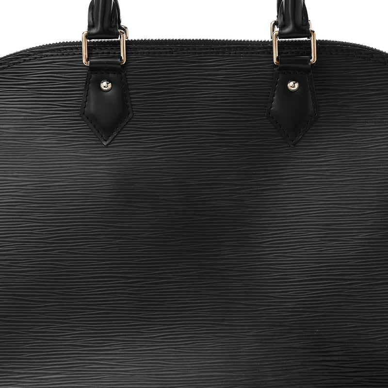 Louis Vuitton Epi Alma Gm Black