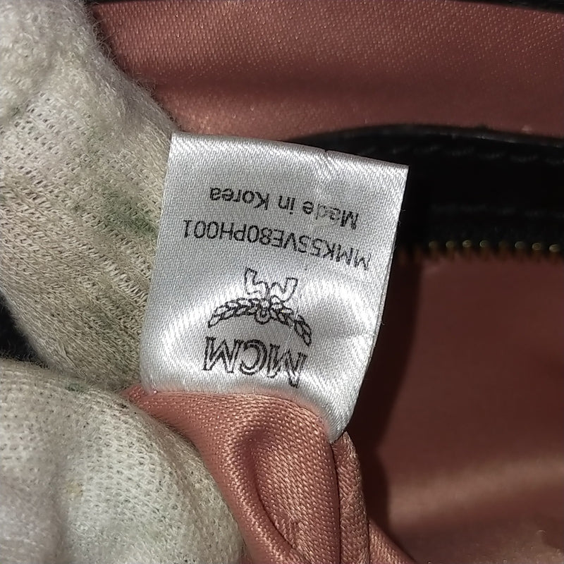 Mcm Backpack Bag Pink Pvc