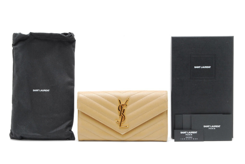 Saint Laurent Long Wallet Purse Ysl