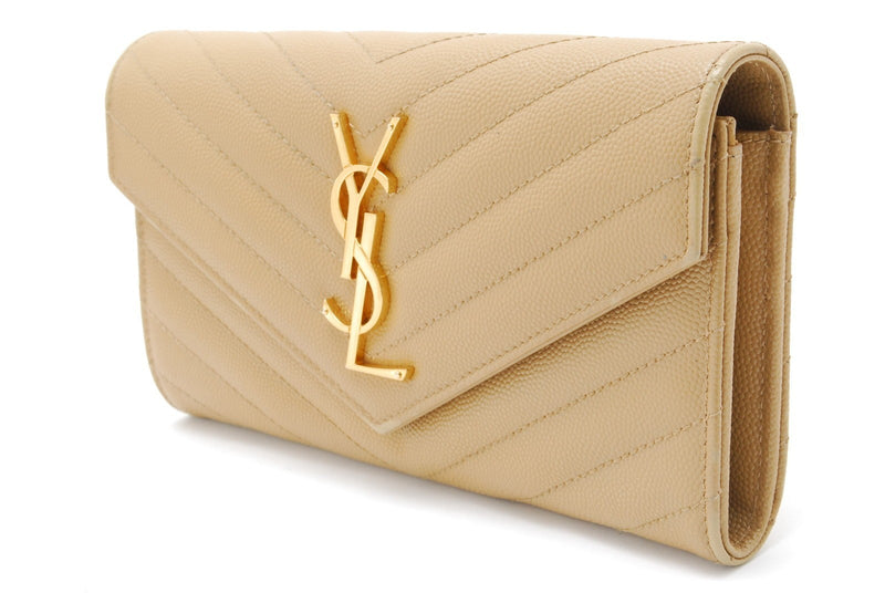 Saint Laurent Long Wallet Purse Ysl
