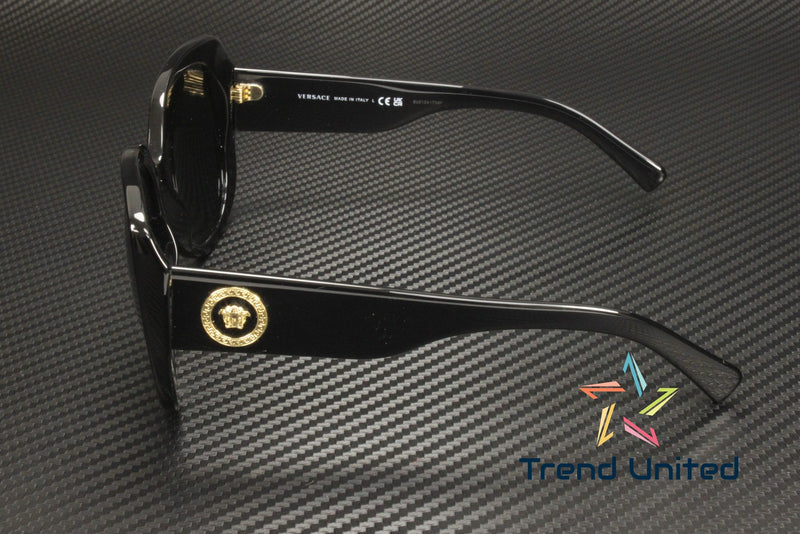 Versace Gb1 87 Black Dark Grey 56 Mm