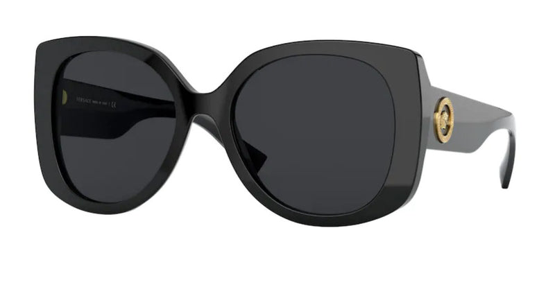 Versace Gb1 87 Black Dark Grey 56 Mm