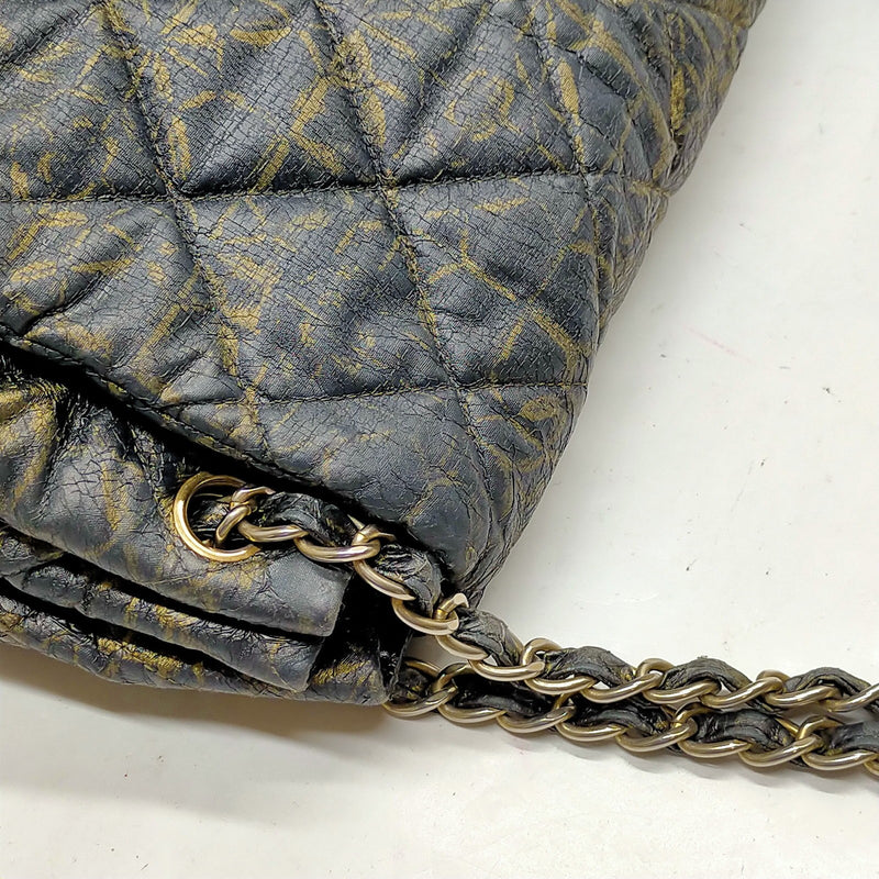 Chanel Shoulder Bag Black Pvc
