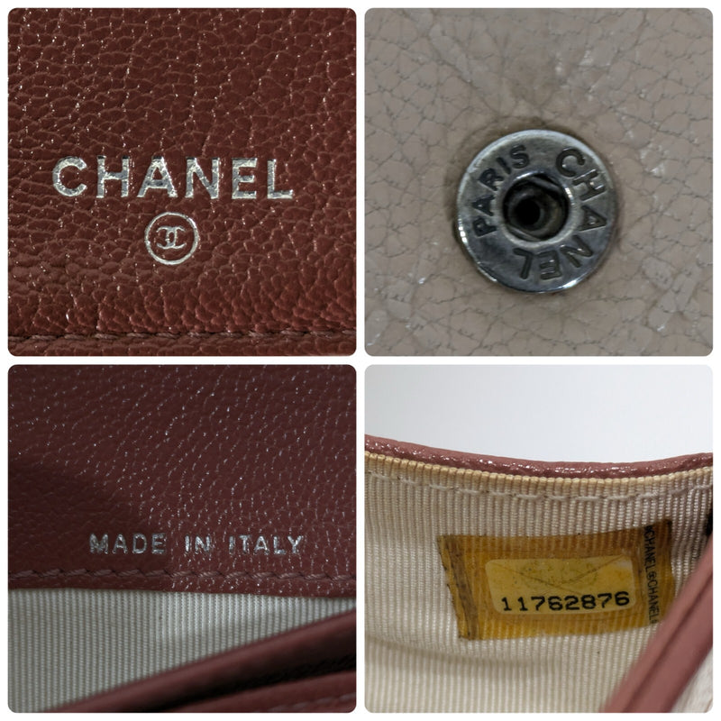 Chanel Wallet Leather Bicolore Check