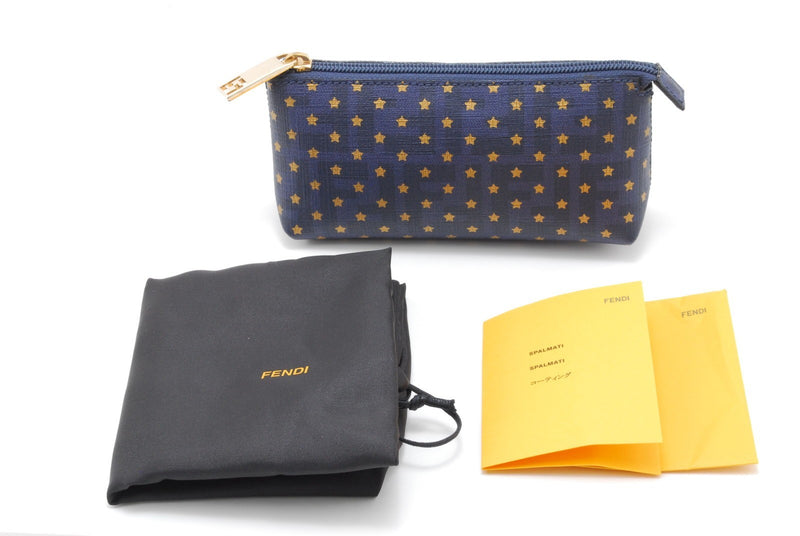 Rare* Fendi Zucca Star Pouch Pvc