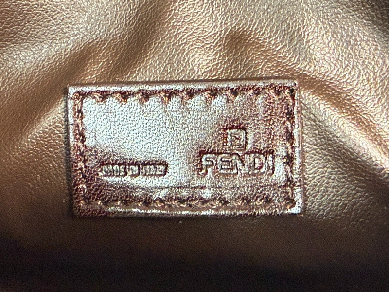 Rare* Fendi Zucca Star Pouch Pvc