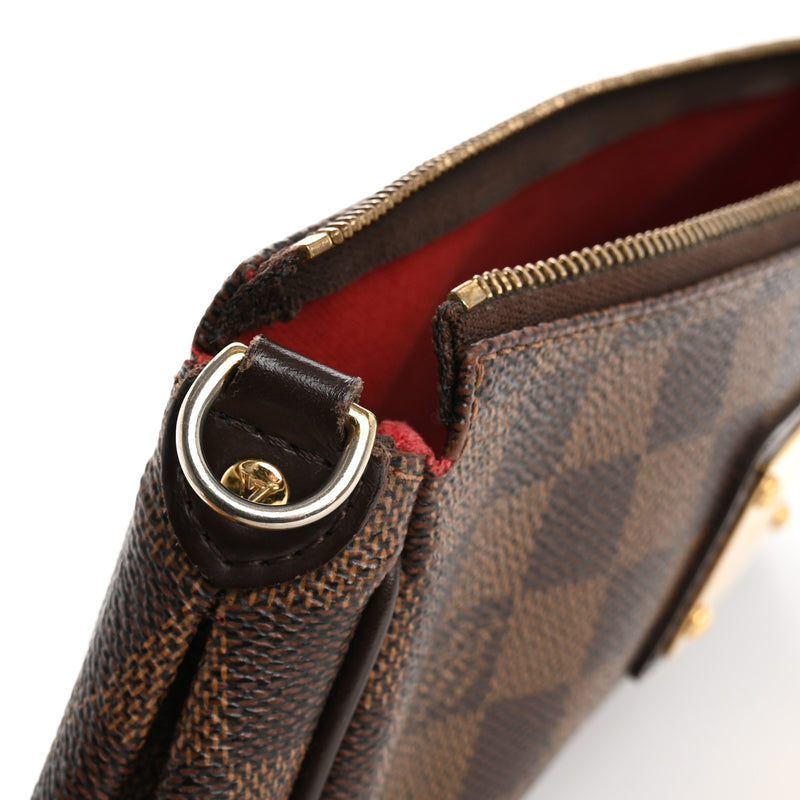 Louis Vuitton Damier Ebene Eva Clutch
