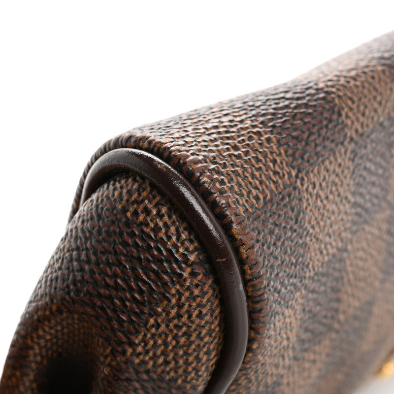 Louis Vuitton Damier Ebene Eva Clutch