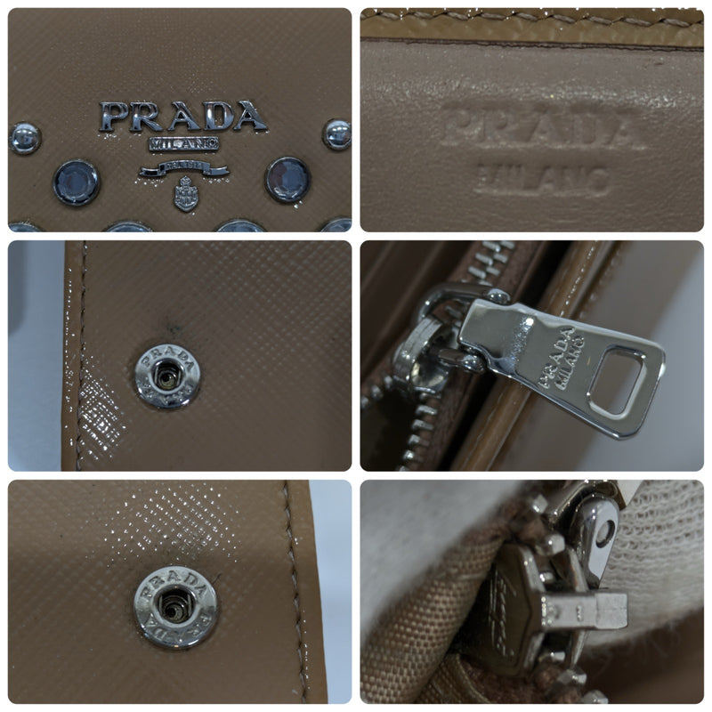 Rare* Prada Wallet Enamel Leather Pink