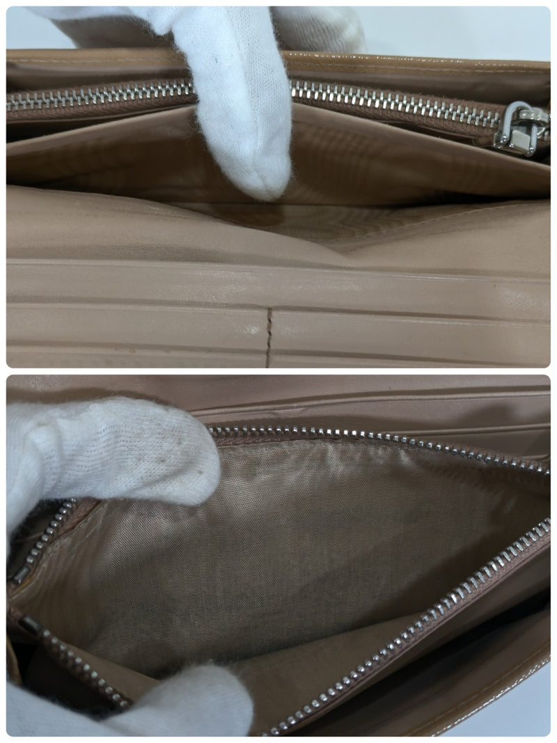 Rare* Prada Wallet Enamel Leather Pink