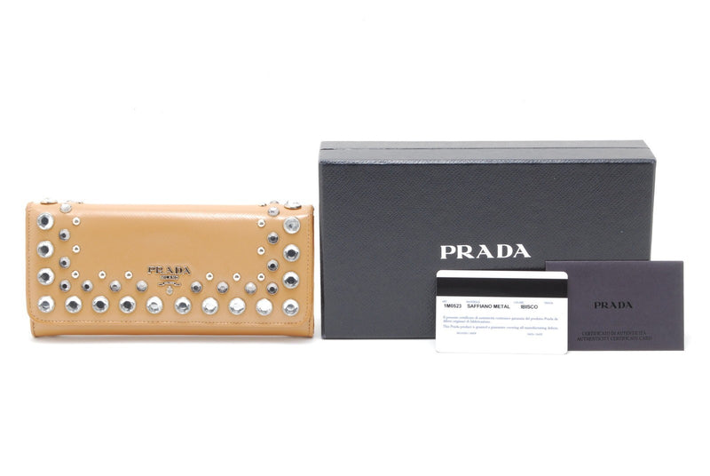 Rare* Prada Wallet Enamel Leather Pink