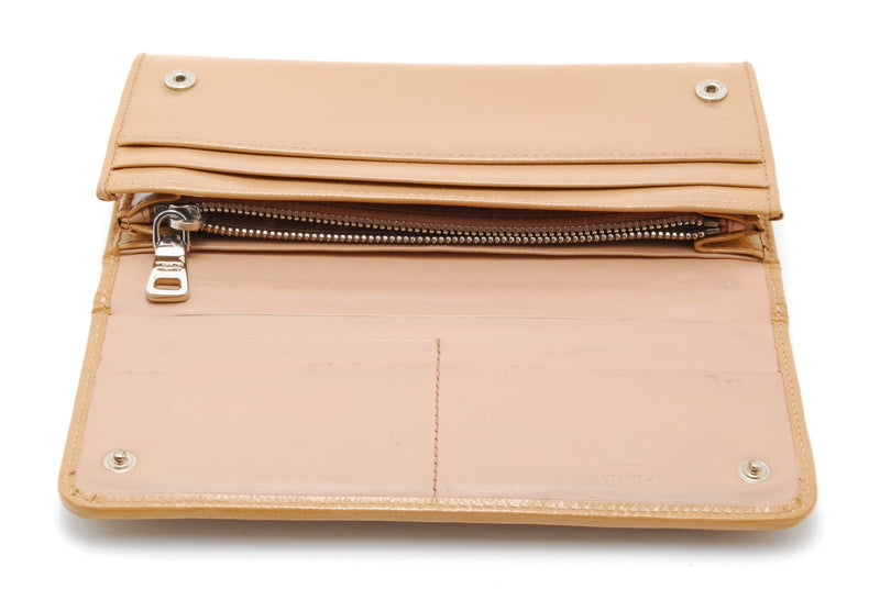 Rare* Prada Wallet Enamel Leather Pink