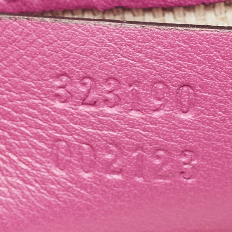 Gucci Fuchsia Patent Leather Soho Flap