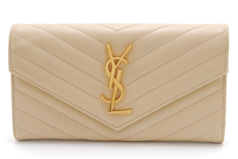 Saint Laurent Long Wallet Purse Ysl