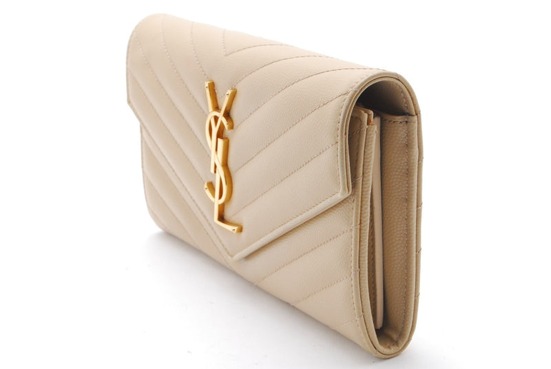 Saint Laurent Long Wallet Purse Ysl