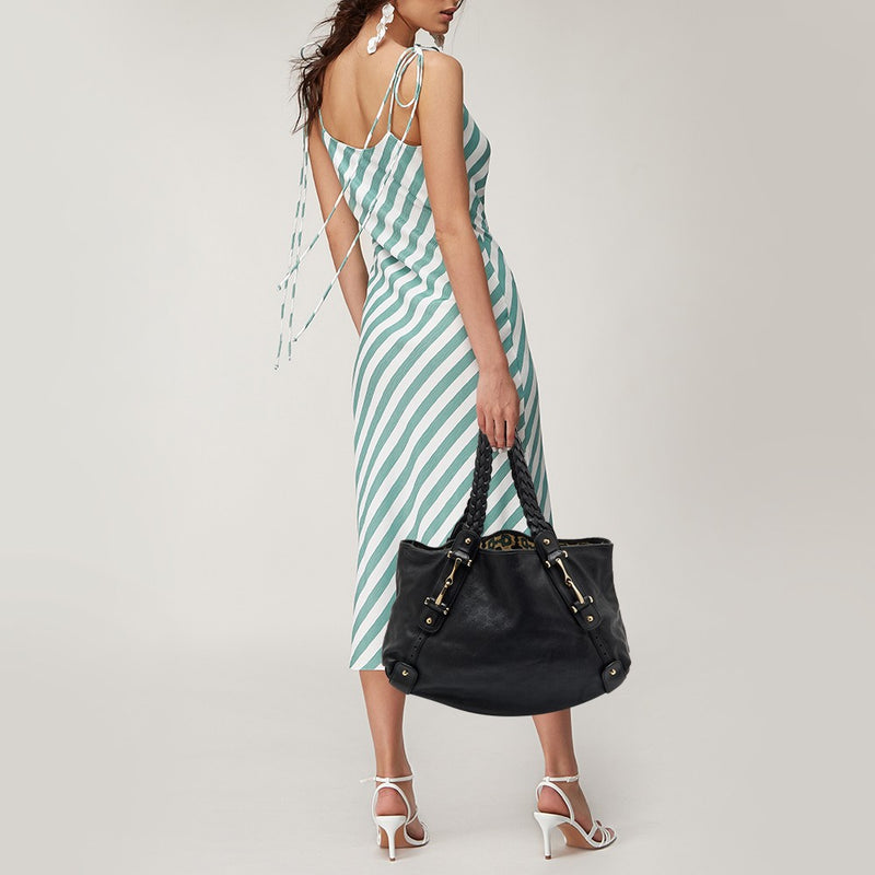 Gucci Black Guccissima Leather Pelham