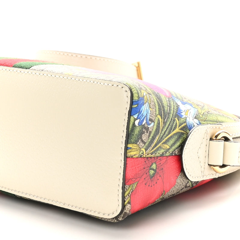 Gucci Gg Supreme Flora Web Small Ophidia