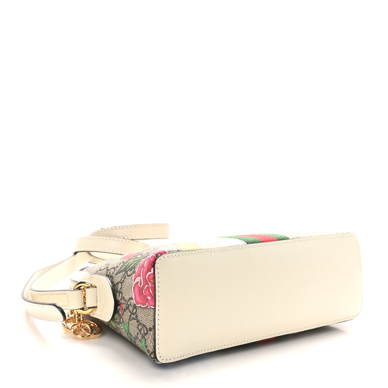 Gucci Gg Supreme Flora Web Small Ophidia