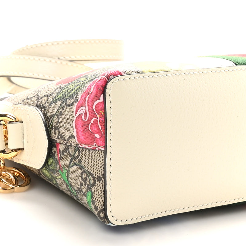 Gucci Gg Supreme Flora Web Small Ophidia