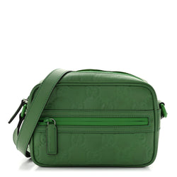 Gucci Rubber Effect Gg Mini Crossbody