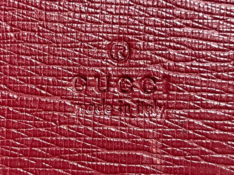 Gucci Flower Bilfold Bifold Wallet Card