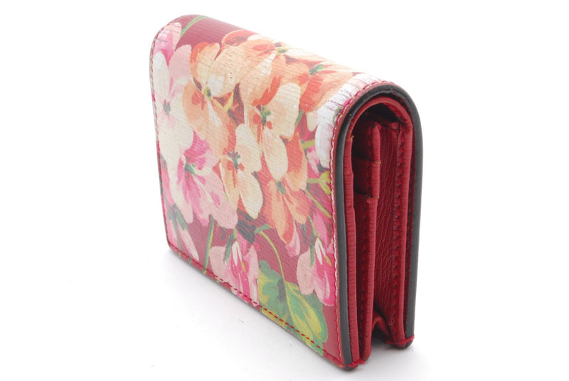 Gucci Flower Bilfold Bifold Wallet Card