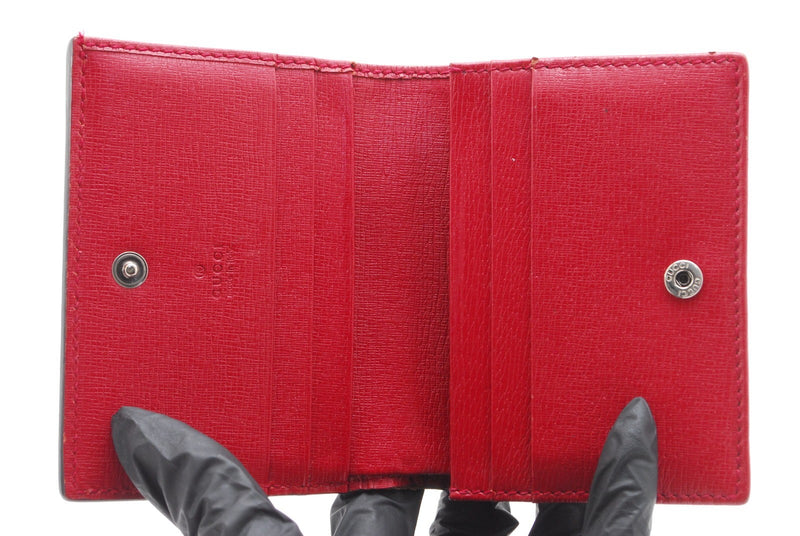 Gucci Flower Bilfold Bifold Wallet Card