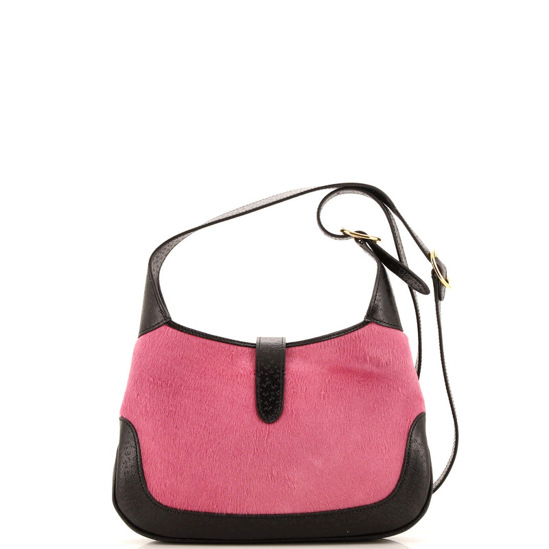 Gucci Jackie Hobo Calf Hair With Leather