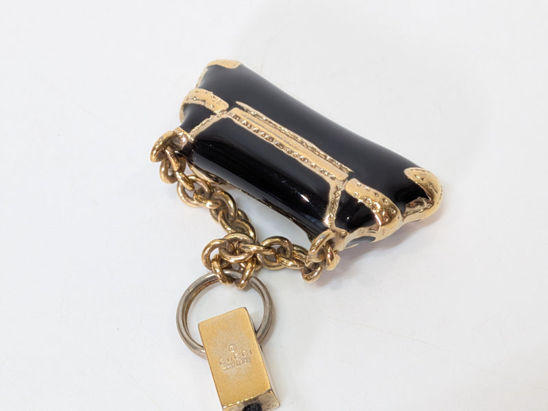 Gucci Key Ring Chain Bag Charm Horsebit