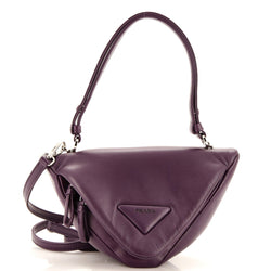 Prada Padded Signaux Triangle Crossbody