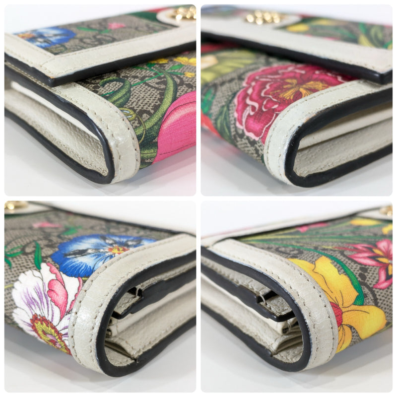 Gucci Flora Ophidia Wallet Purse Gg