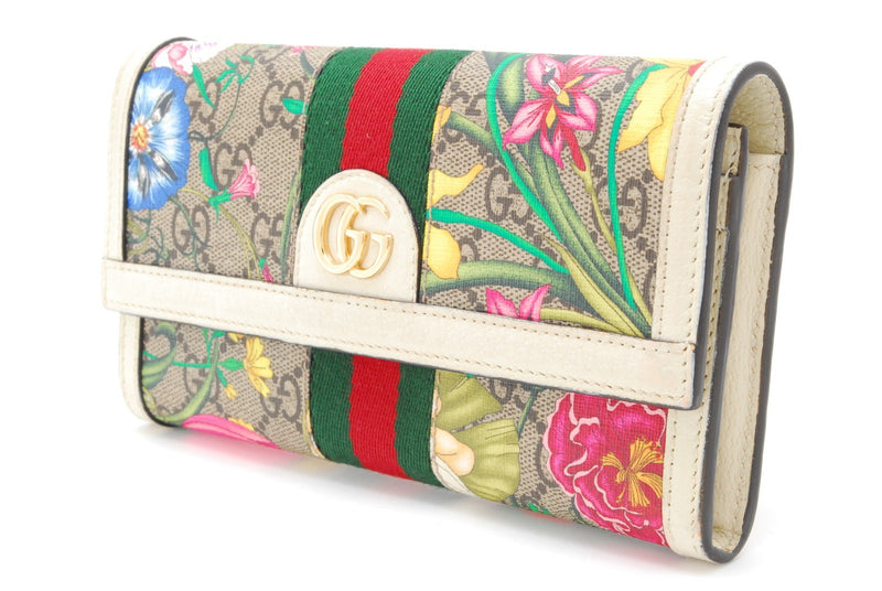 Gucci Flora Ophidia Wallet Purse Gg