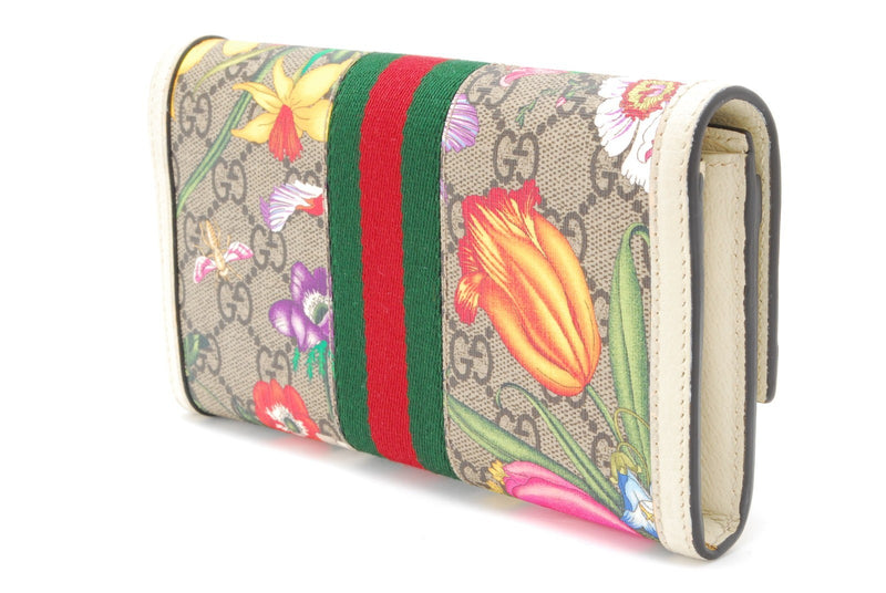 Gucci Flora Ophidia Wallet Purse Gg