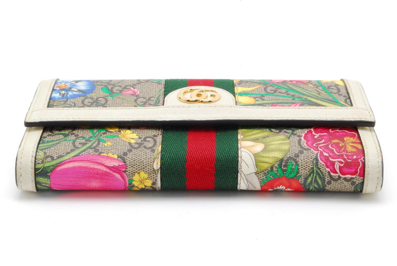Gucci Flora Ophidia Wallet Purse Gg