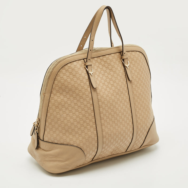 Gucci Beige Guccissima Leather Large