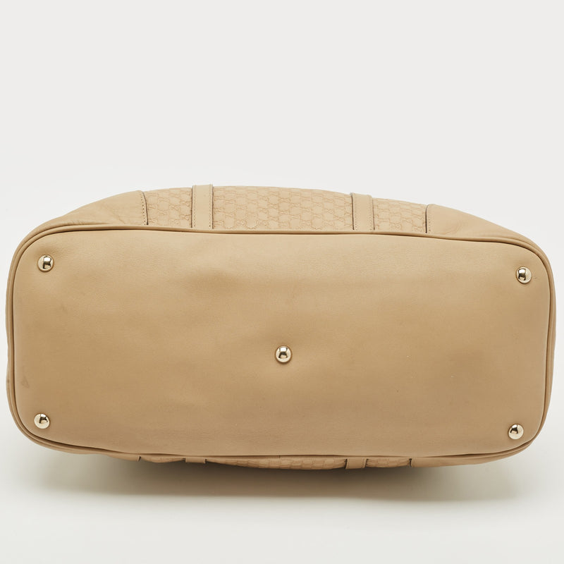 Gucci Beige Guccissima Leather Large