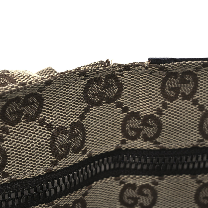 Gucci Gg Double Pocket Belt Bag Dark