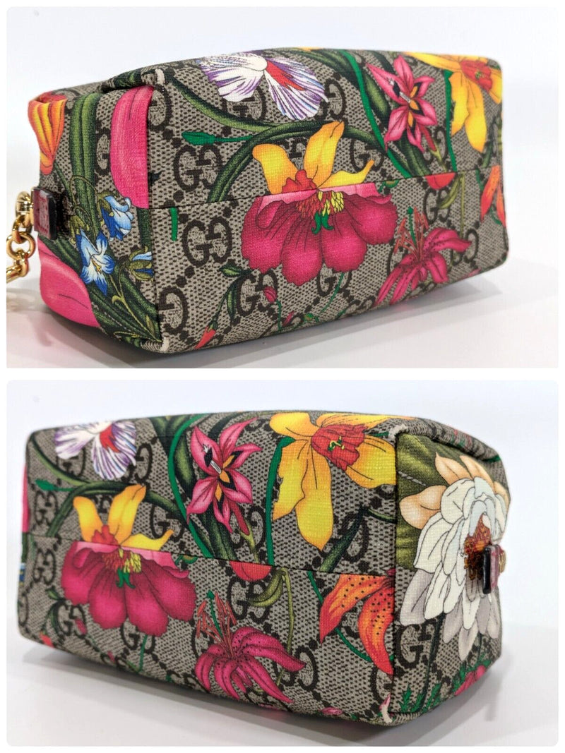Gucci Pouch Flora Ophidia Pvc