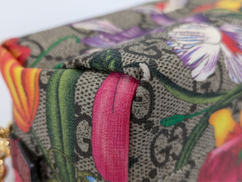 Gucci Pouch Flora Ophidia Pvc