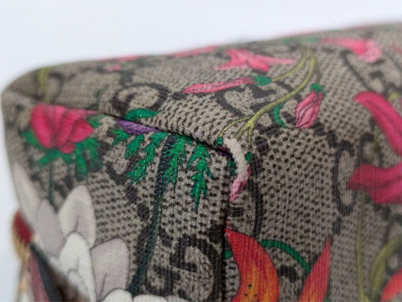 Gucci Pouch Flora Ophidia Pvc