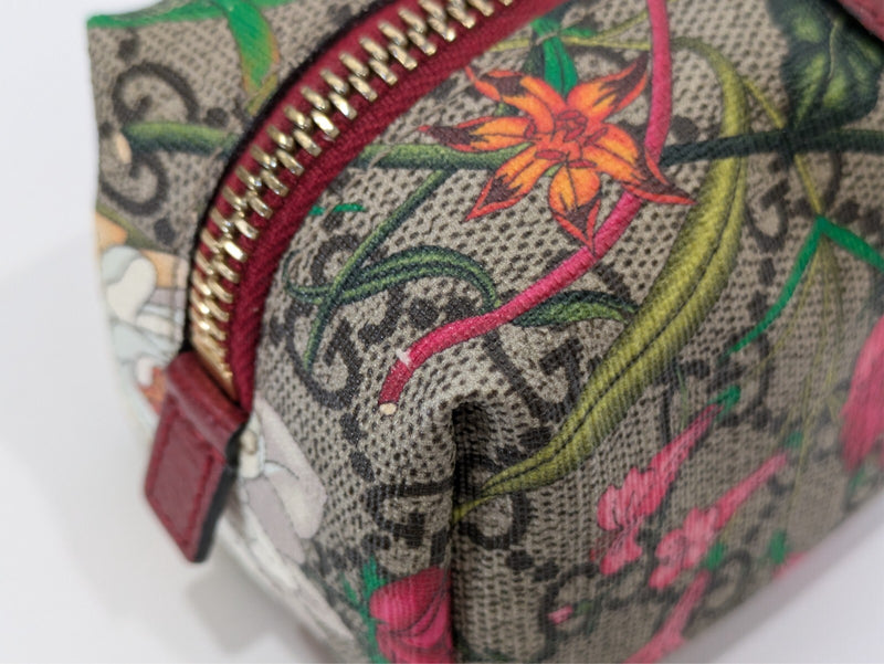 Gucci Pouch Flora Ophidia Pvc