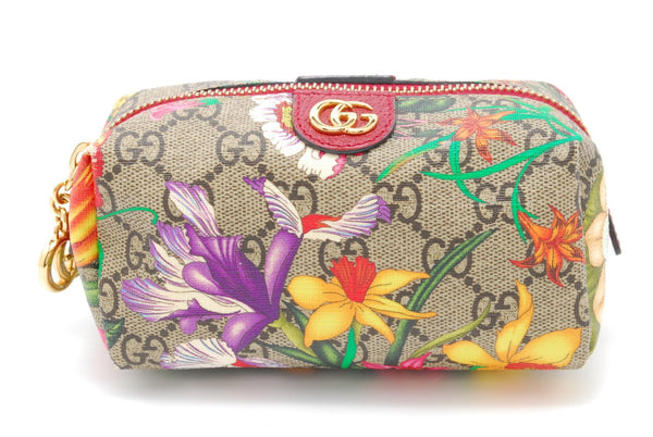 Gucci Pouch Flora Ophidia Pvc