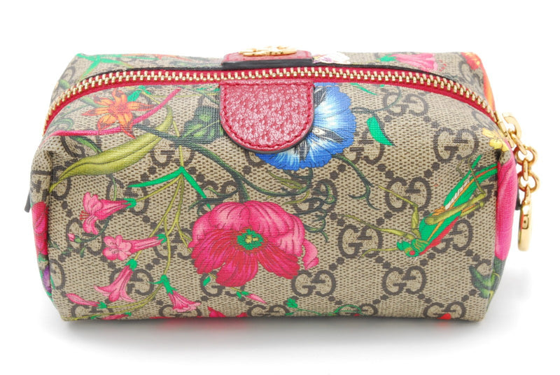 Gucci Pouch Flora Ophidia Pvc