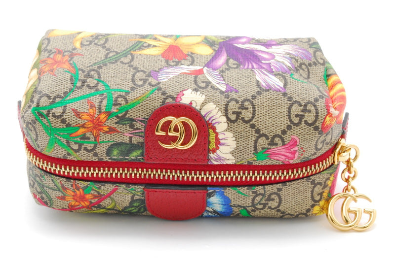 Gucci Pouch Flora Ophidia Pvc